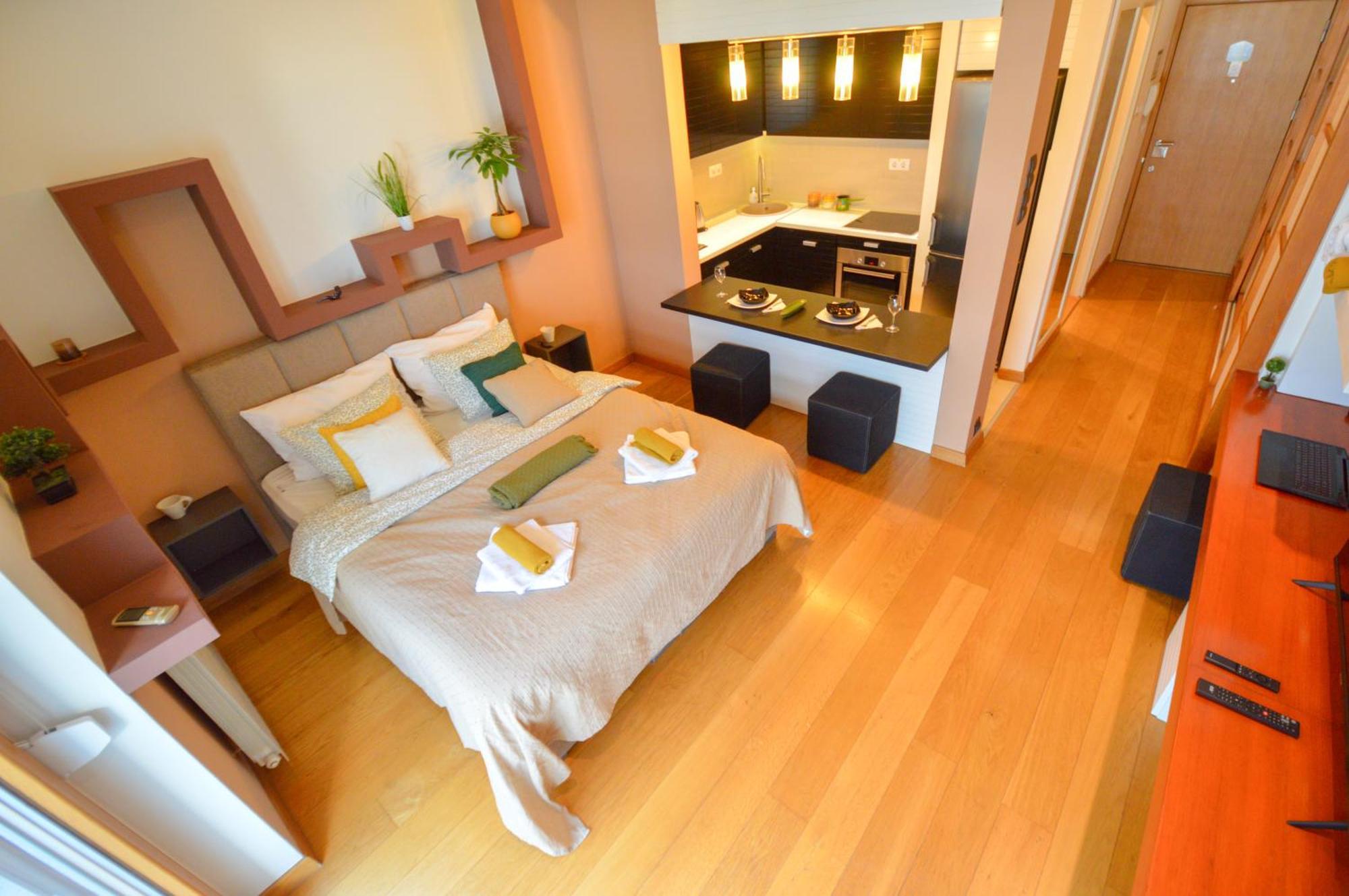 Spacious Studio Park City Novi Sad Eksteriør billede